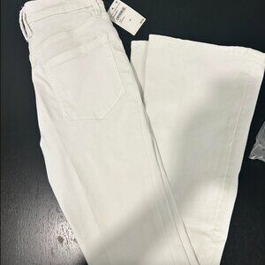 NWT Good American POWER STRETCH PULL-ON FLARE JEANS